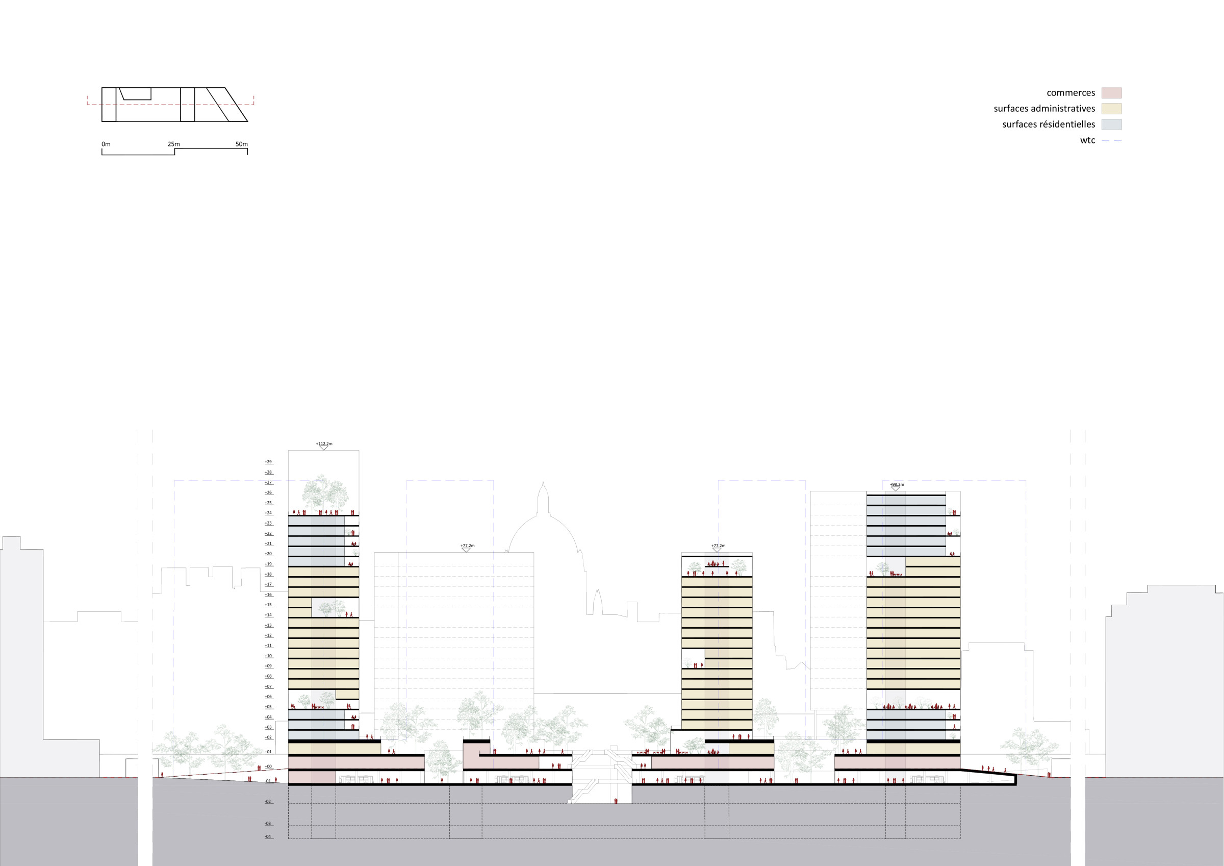 NCCN, CCN, Brussel, BEEL, BEEL architecten