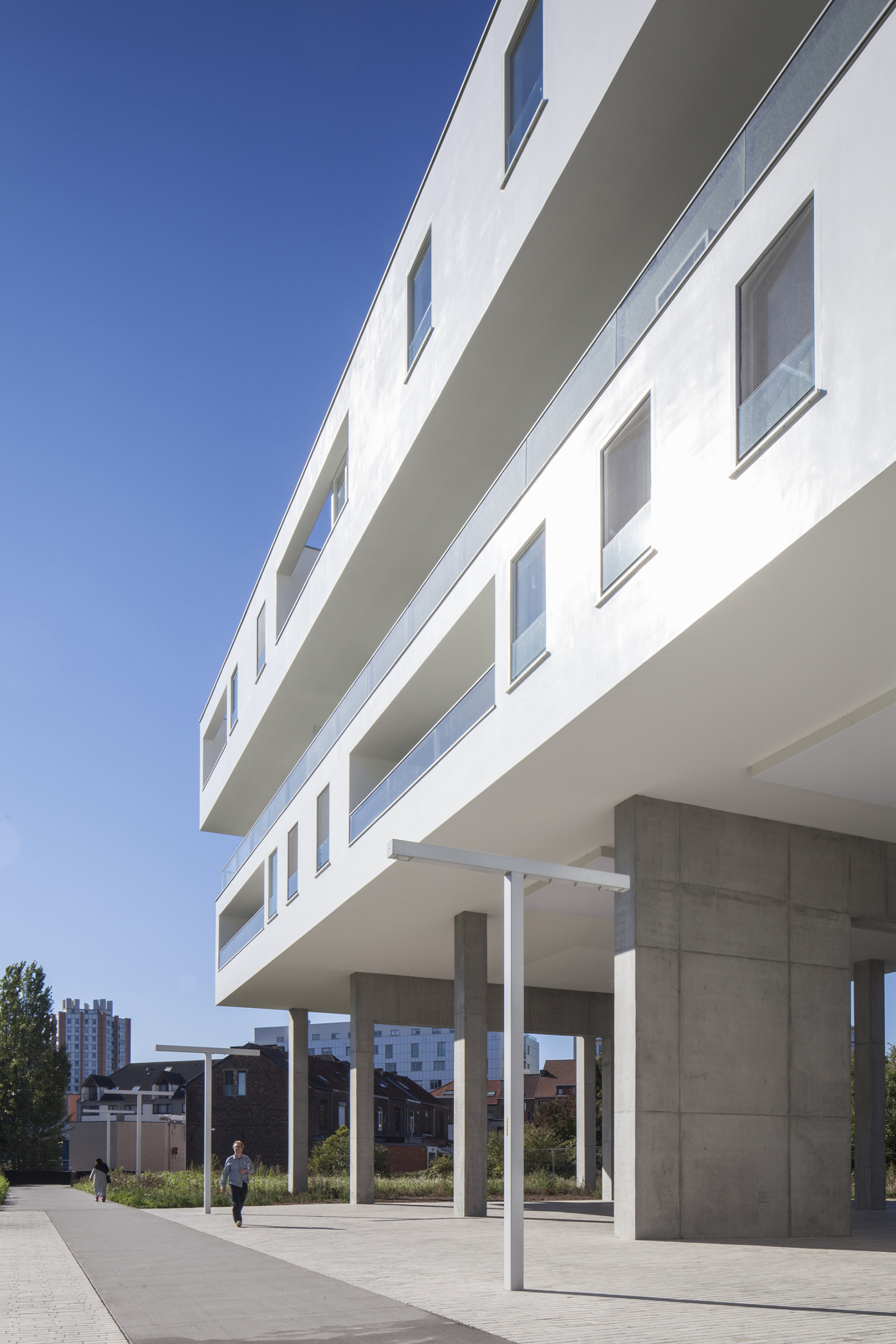 Fiets- en wandelpad langs de Balk in Tweewaters, Leuven